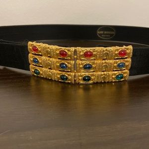 Vintage Gay Boyer Jewel Stone Belt